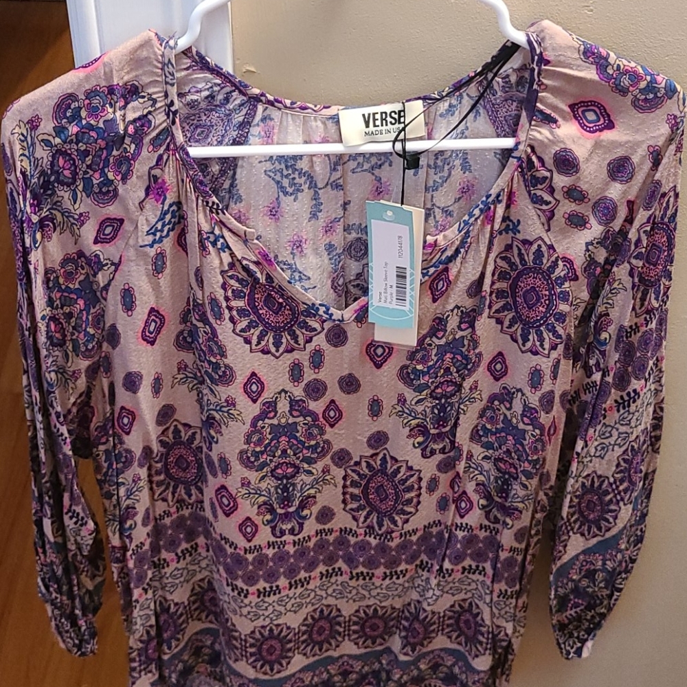 Verse Mati Billow Sleeve Top